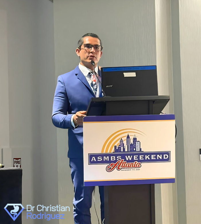 Dr. Christian Rodriguez Lopez at ASMBS Convention