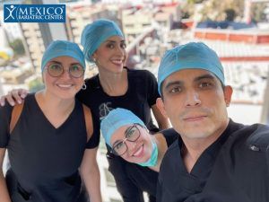 Dr. Christian Rodriguez Lopez with Surgical Team