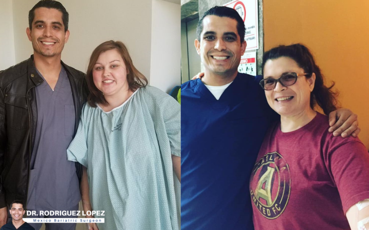 Dr. Christian Rodriguez Lopez with Gastric Bypass Patients